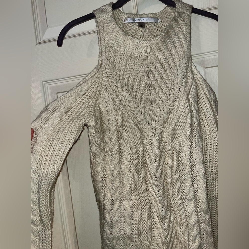 Lauren Conrad Off The Shoulder Sweater